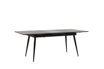 Mundon Spisebord 200 cm Sammenfoldeligt - Sort - Møbler - Borde - Spisebord og køkkenbord