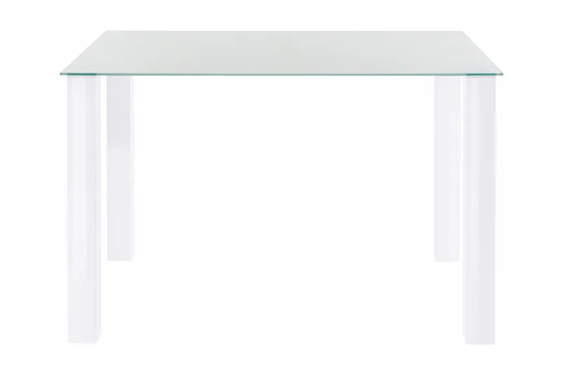 Nacio Rektangulært Spisebord 120 cm, Hvid