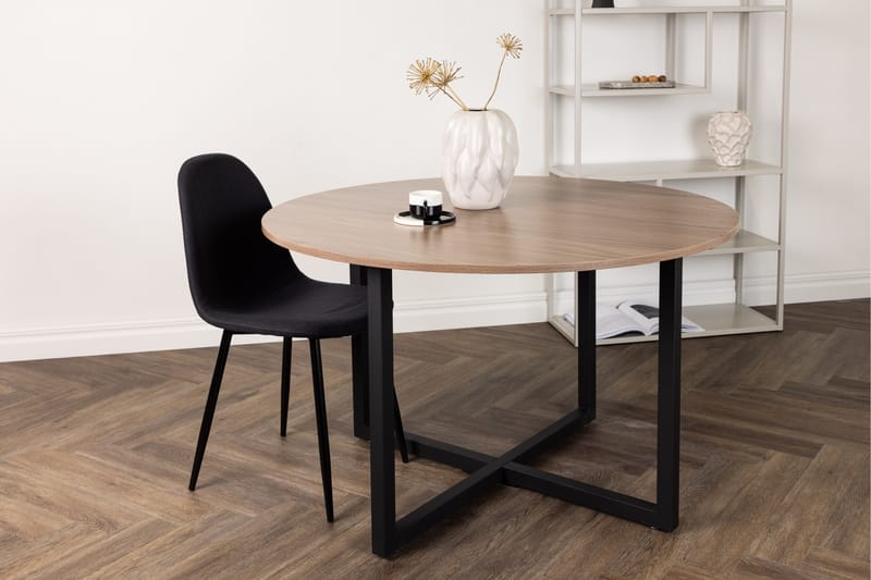 Namutoni Spisebord 120 cm Rund - Valnød - Spisebord og køkkenbord