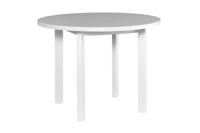 Napoli Rundt Spisebord 100 cm, Hvid