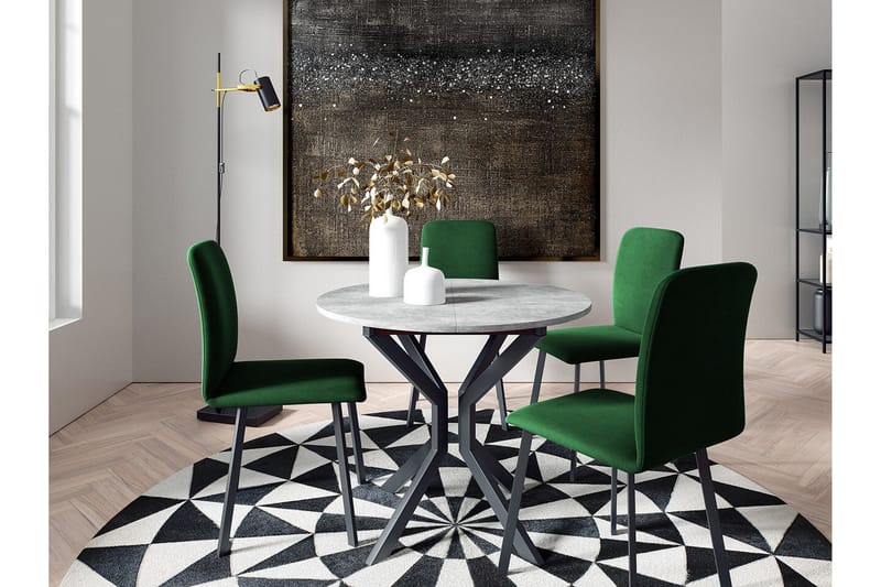 Narberth Spisebord - Sort - Møbler - Borde - Spisebord og køkkenbord