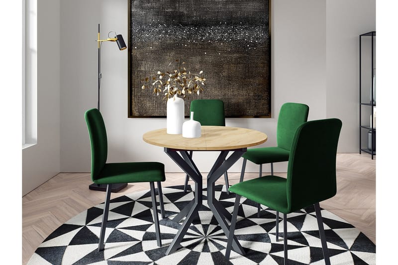 Narberth Spisebord - Sort - Møbler - Borde - Spisebord og køkkenbord