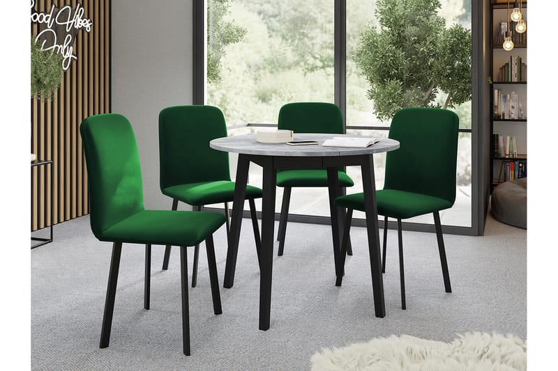 Narberth Spisebord - Sort - Møbler - Borde - Spisebord og køkkenbord