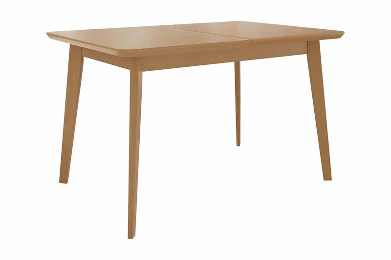 Natur Spisebord 140 cm Rektangulært i Træ - Brun - Møbler - Borde - Spisebord og køkkenbord