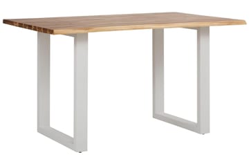 Netan spisebord 140 cm - akacie Brun/hvid - Møbler - Borde - Spisebord og køkkenbord