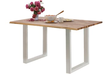 Netan spisebord 200 cm - akacie Brun/hvid - Møbler - Borde - Spisebord og køkkenbord