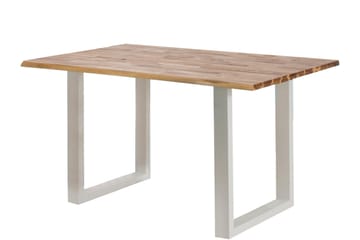 Netan spisebord 200 cm - akacie Brun/hvid - Møbler - Borde - Spisebord og køkkenbord