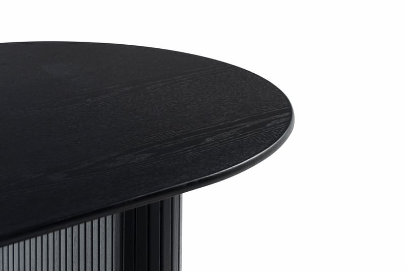 Noira Ovalt Spisebord 220 cm - Sort - Møbler - Borde - Spisebord og køkkenbord
