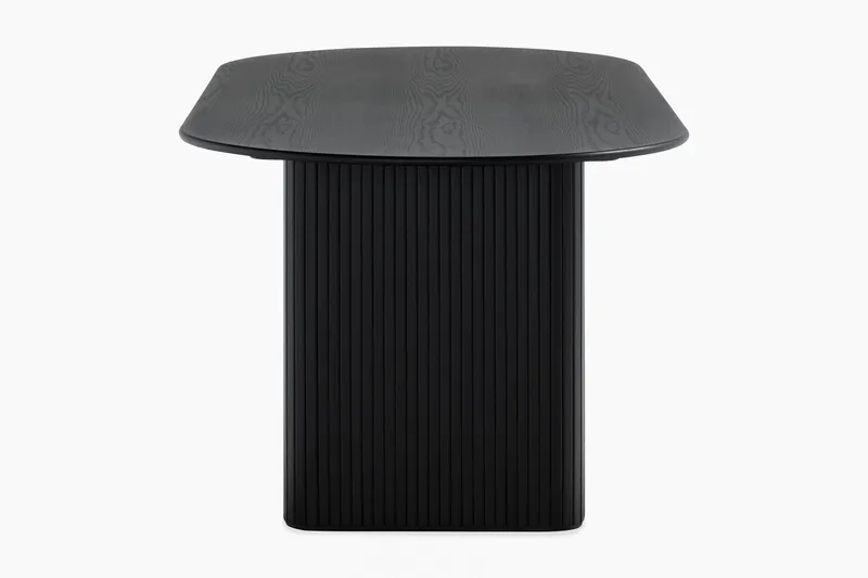 Noira Ovalt Spisebord 220 cm - Sort - Møbler - Borde - Spisebord og køkkenbord