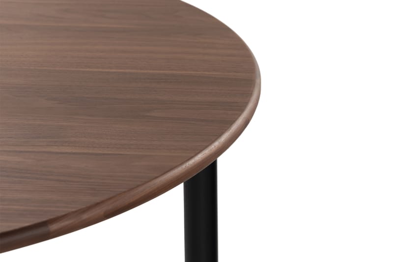 Noira Spisebord 120 cm Valnød Rundt - Brun - Møbler - Borde - Spisebord og køkkenbord