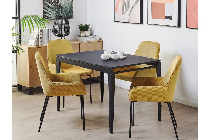 Norley Spisebord 160 cm - Sort - Møbler - Borde - Spisebord og køkkenbord