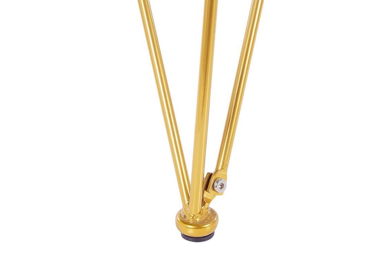 Nunierra Spisebord 140 cm - Sort/Guld - Møbler - Borde - Spisebord og køkkenbord