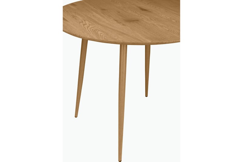 Oktoos Spisebord Rundt 100 cm - Natur - Spisebord og køkkenbord