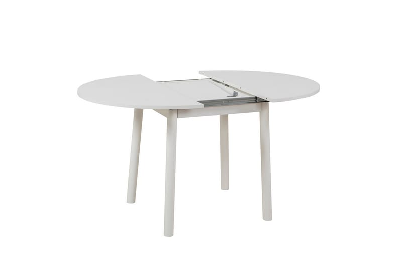 Oliver Spisebord 100 cm - Hvid - Møbler - Borde - Spisebord og køkkenbord
