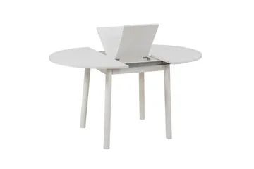 Oliver Spisebord 100 cm - Hvid - Møbler - Borde - Spisebord og køkkenbord