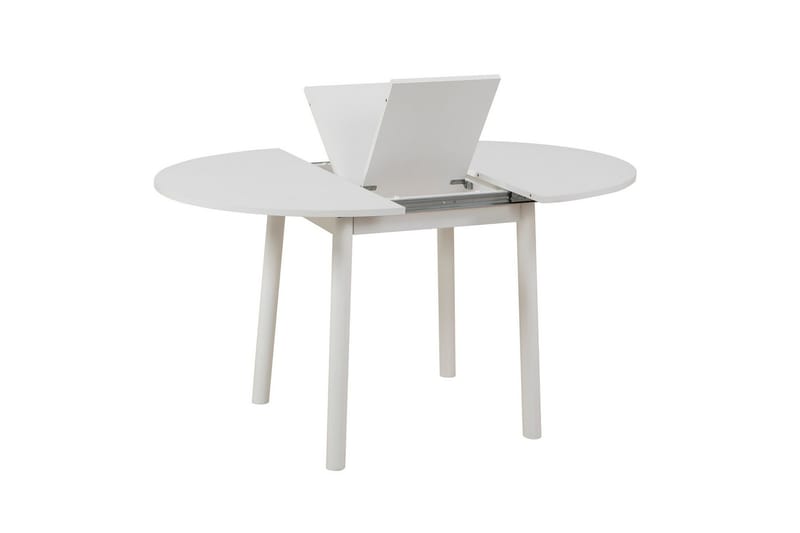 Oliver Spisebord 100 cm - Hvid - Møbler - Borde - Spisebord og køkkenbord
