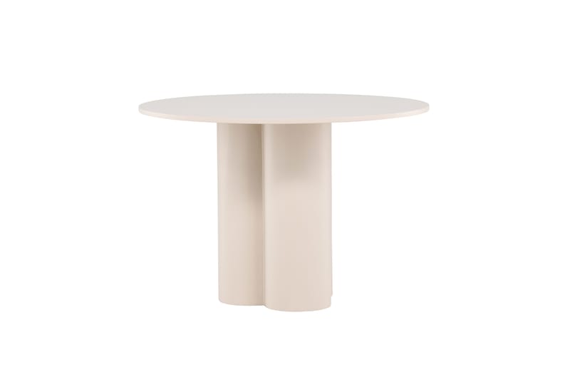 Olivero Spisebord 110 cm Beige - Venture Home - Spisebord og køkkenbord