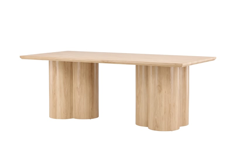 Olivero Spisebord 210x100 cm Whitewash - Venture Home - Spisebord og køkkenbord