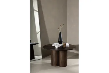 Olivia Sofabord 80 cm Rundt - Brun - Møbler - Borde - Spisebord og køkkenbord