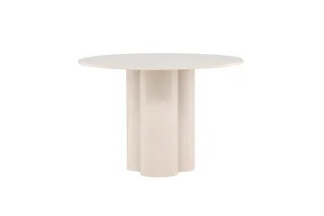 Olivia Spisebord 110 cm - Beige - Møbler - Borde - Spisebord og køkkenbord