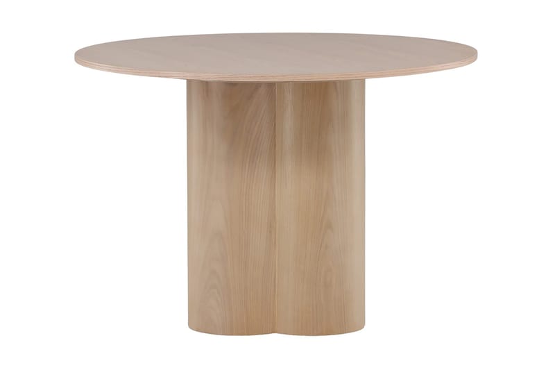 Olivia Spisebord 110 cm Rundt - Whitewash - Møbler - Borde - Sofabord