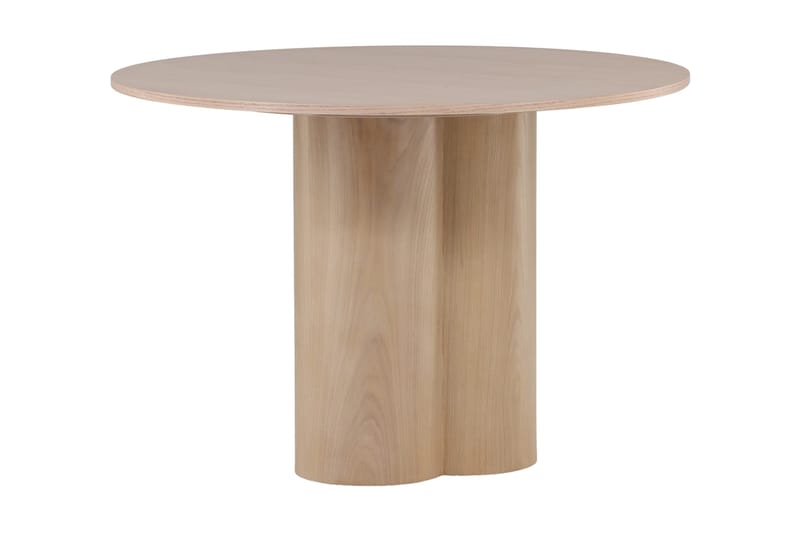 Olivia Spisebord 110 cm Rundt - Whitewash - Møbler - Borde - Sofabord