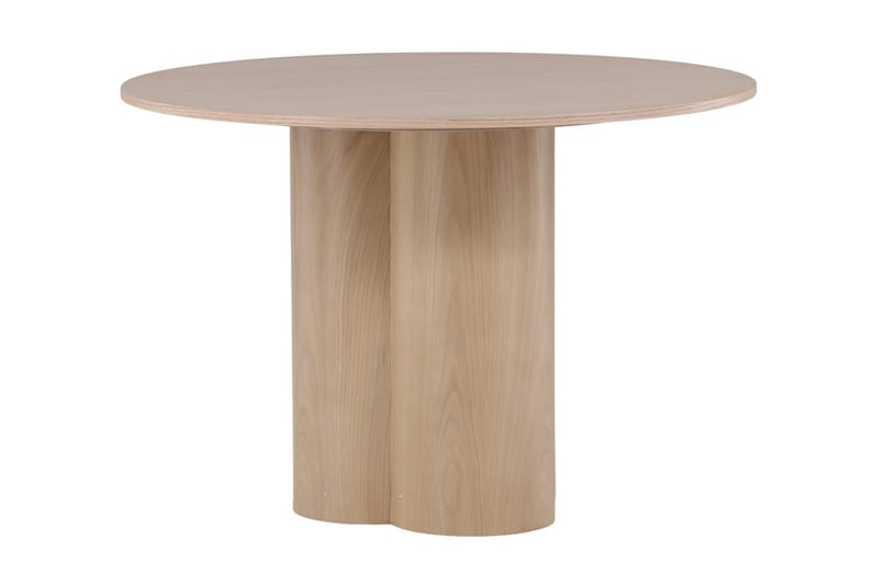 Olivia Spisebord 110 cm Rundt - Whitewash - Møbler - Borde - Sofabord