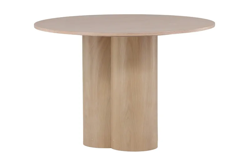 Olivia Spisebord 110 cm Rundt - Whitewash - Møbler - Borde - Sofabord