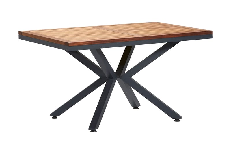 Opperin Spisebord 155x78x155 cm - Flerfarvet - Spisebord og køkkenbord