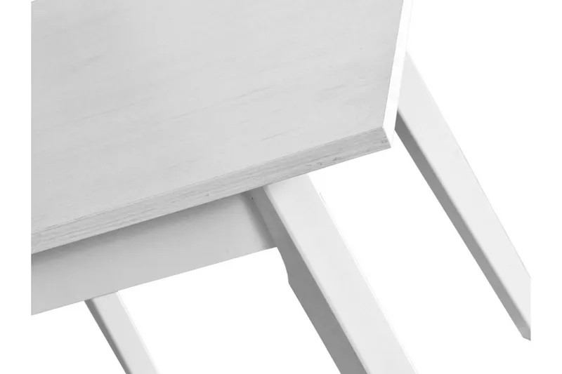 Oslo Lille Kvadratisk Spisebord 80 cm - Hvid - Møbler - Borde - Spisebord og køkkenbord