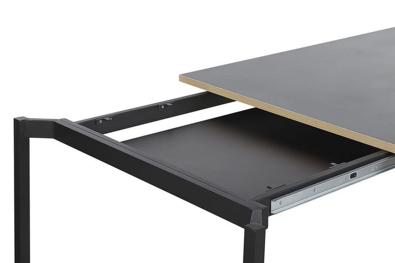 Ozein Spisebord 190 cm Sammenfoldeligt - Sort - Møbler - Borde - Spisebord og køkkenbord