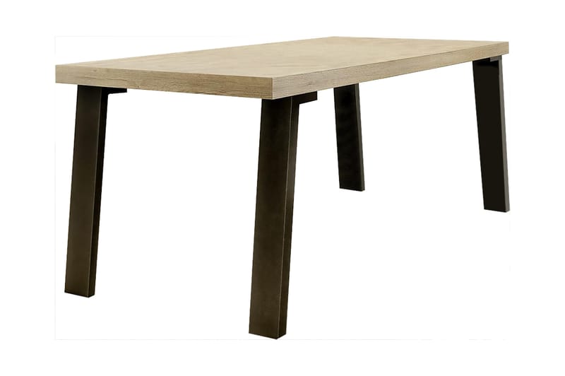 Palma Spisebord 188 cm - Eg/Metal - Spisebord og køkkenbord