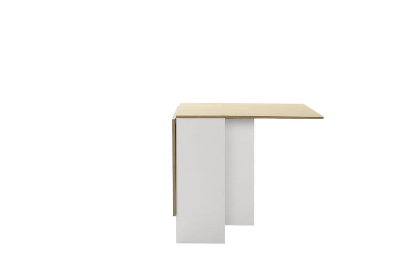 Passi Spisebord 84 cm - Oak/Hvid - Spisebord og køkkenbord