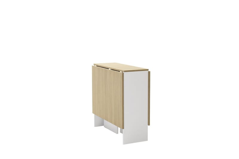 Passi Spisebord 84 cm - Oak/Hvid - Spisebord og køkkenbord