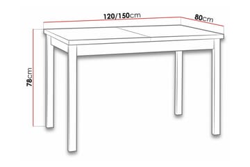 Patrickswell spisebord 80 cm - Møbler - Borde - Spisebord og køkkenbord