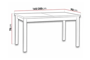 Patrickswell spisebord 90 cm - Møbler - Borde - Spisebord og køkkenbord