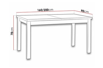 Patrickswell spisebord 90 cm - Møbler - Borde - Spisebord og køkkenbord