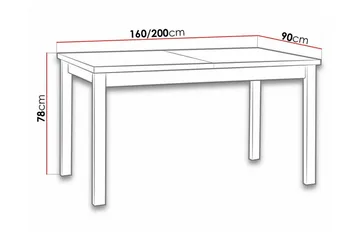 Patrickswell spisebord 90 cm - Møbler - Borde - Spisebord og køkkenbord