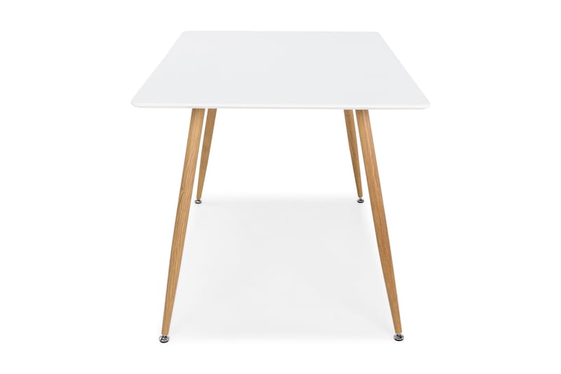Pelle Spisebord 120 cm - Hvid - Møbler - Borde - Spisebord og køkkenbord