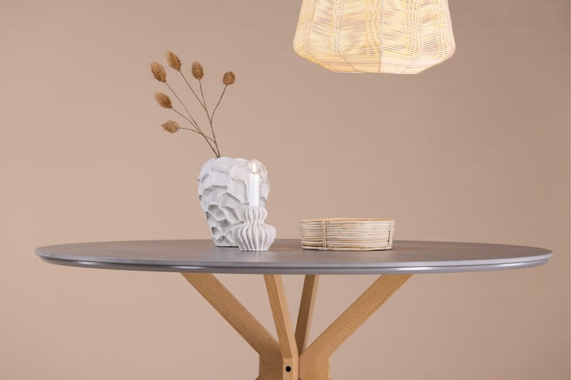 Penny Rundt Spisebord 120 cm - Grå - Spisebord og køkkenbord