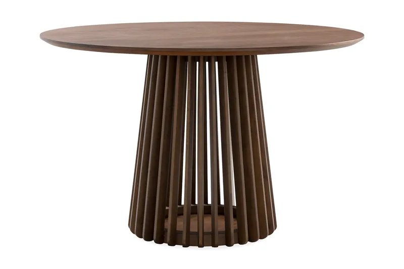 Peyra Rundt Spisebord 120 cm til 4 personer Køkkenbord i træ - Natur - Møbler - Borde - Spisebord og køkkenbord