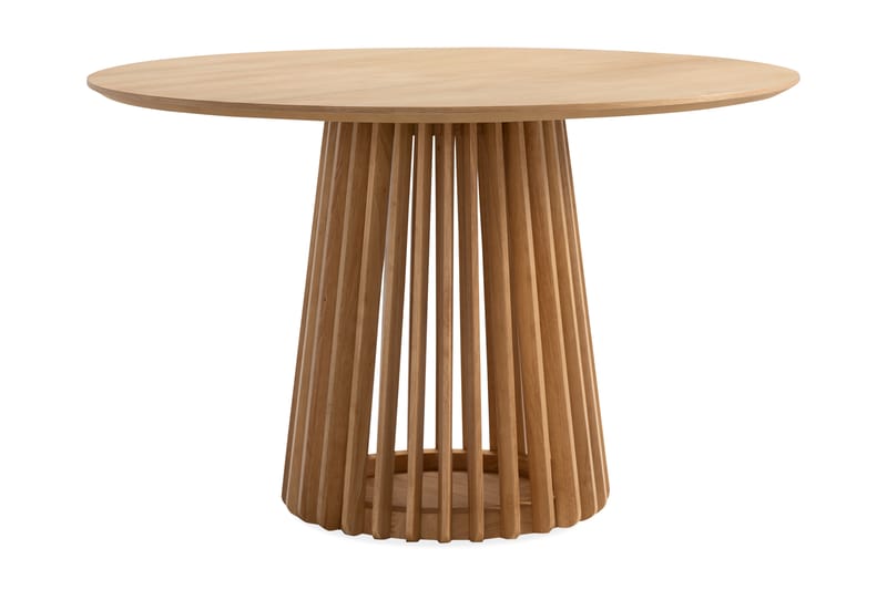 Peyra Spisebord 120  cm Rundt Eg - Natur - Spisebord og køkkenbord