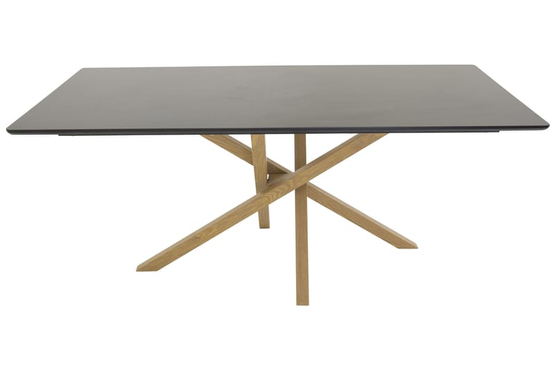 Piazza Spisebord 180x90 cm - Sort - Møbler - Borde - Spisebord og køkkenbord