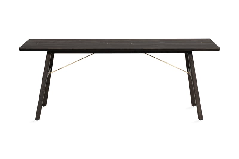 Pioche Spisebord 200 cm Massivt Eg - Brun - Spisebord og køkkenbord - Semmenfoldeligt bord