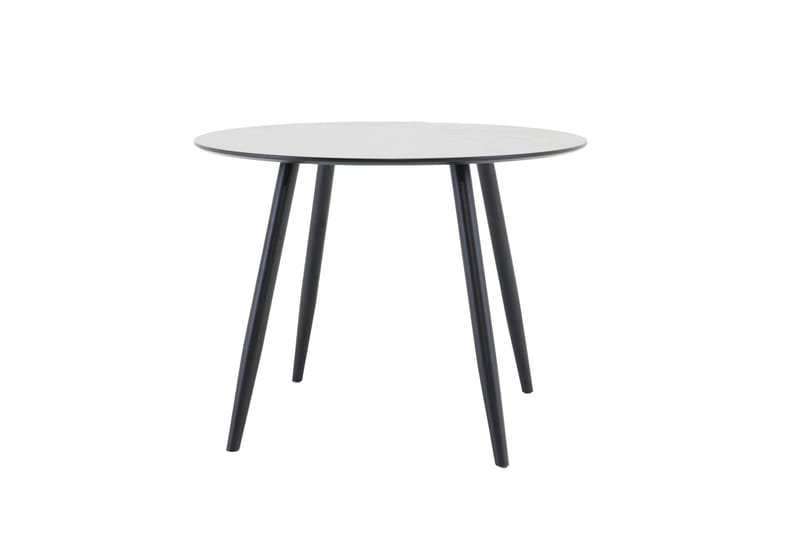 Plaza Spisebord 100x100 cm - Sort - Møbler - Borde - Spisebord og køkkenbord