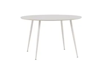 Plaza Spisebord 120 cm - Beige - Møbler - Borde - Spisebord og køkkenbord