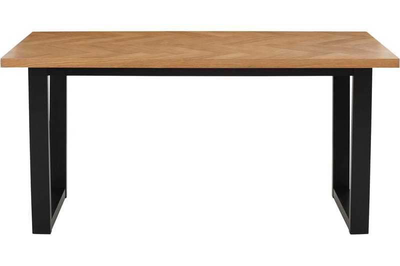 Pozzo Spisebord 140 cm - Natur/Sort - Spisebord og køkkenbord