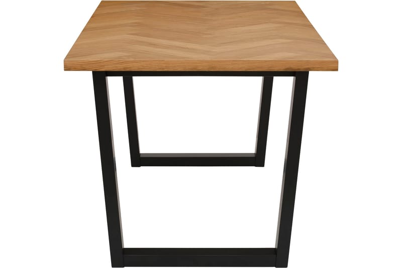Pozzo Spisebord 140 cm - Natur/Sort - Møbler - Borde - Spisebord og køkkenbord