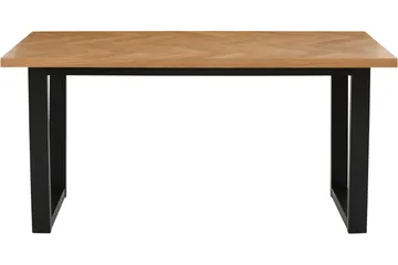 Pozzo Spisebord 140 cm - Natur/Sort - Møbler - Borde - Spisebord og køkkenbord