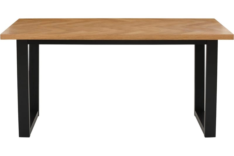 Pozzo Spisebord 140 cm - Natur/Sort - Møbler - Borde - Spisebord og køkkenbord